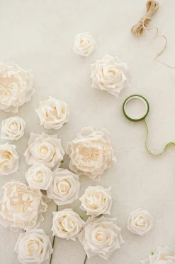 Natural White & Ivory Designer Flower Boxes
