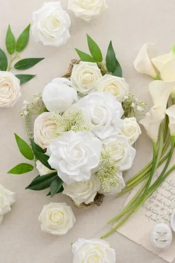 Natural White & Ivory Designer Flower Boxes
