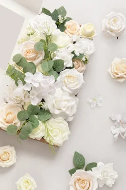 Natural White & Ivory Designer Flower Boxes