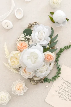 Natural White & Ivory Designer Flower Boxes