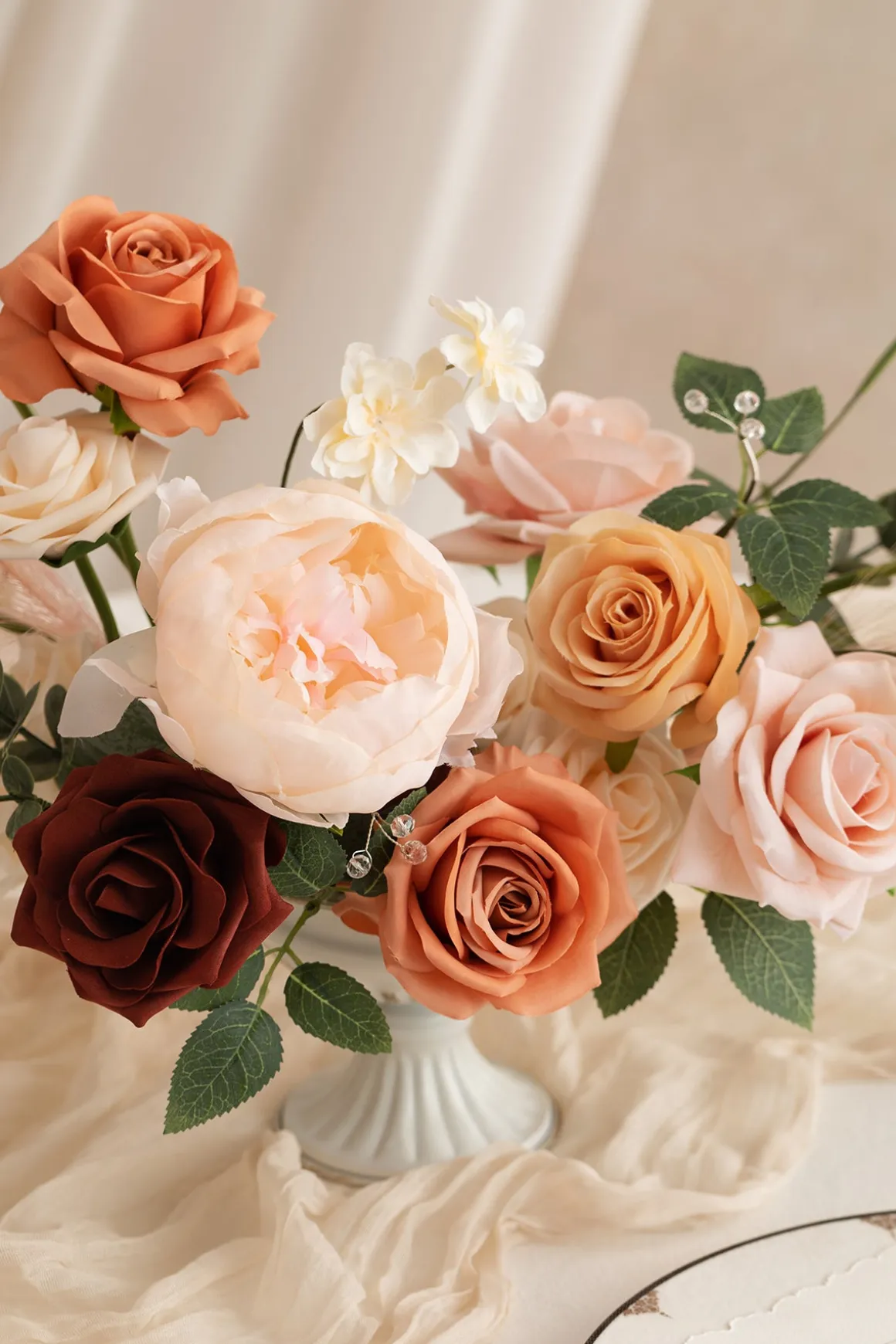 Orange & Terracotta Designer Flower Boxes