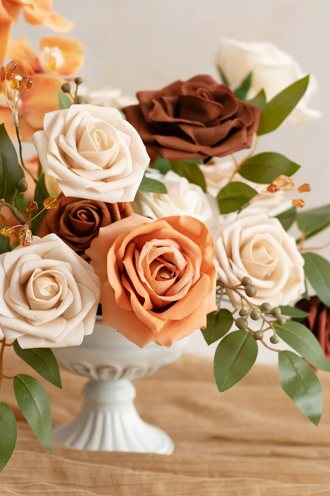 Orange & Terracotta Designer Flower Boxes