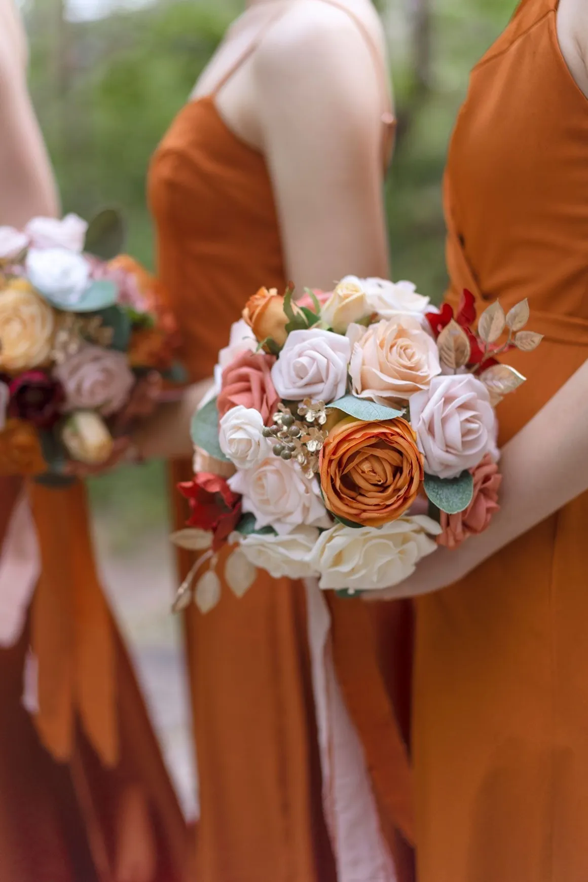 Orange & Terracotta Designer Flower Boxes
