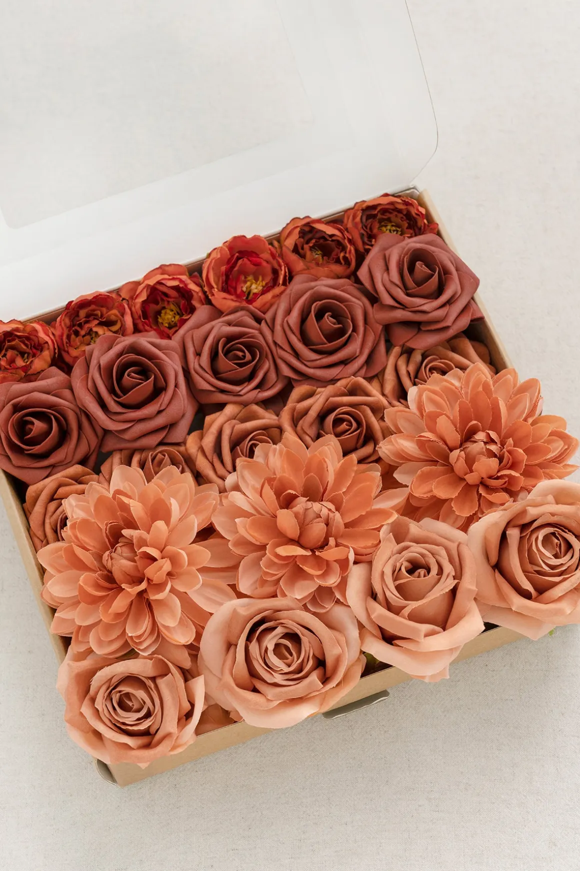 Orange & Terracotta Designer Flower Boxes