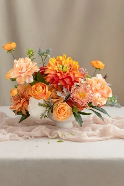 Orange & Terracotta Designer Flower Boxes