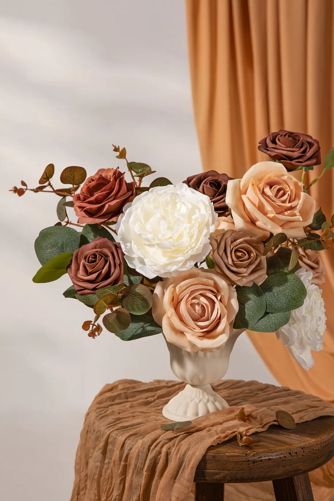 Orange & Terracotta Designer Flower Boxes