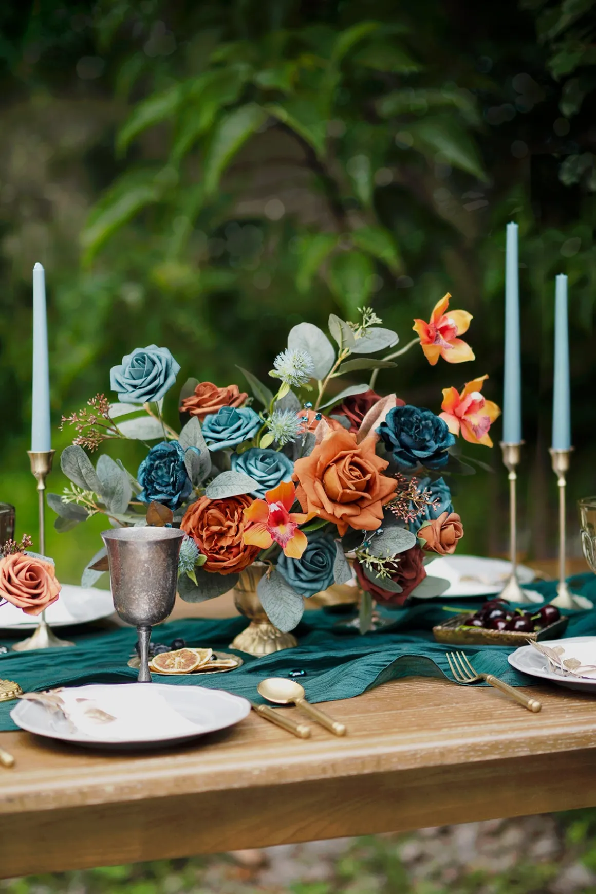 Orange & Terracotta Designer Flower Boxes