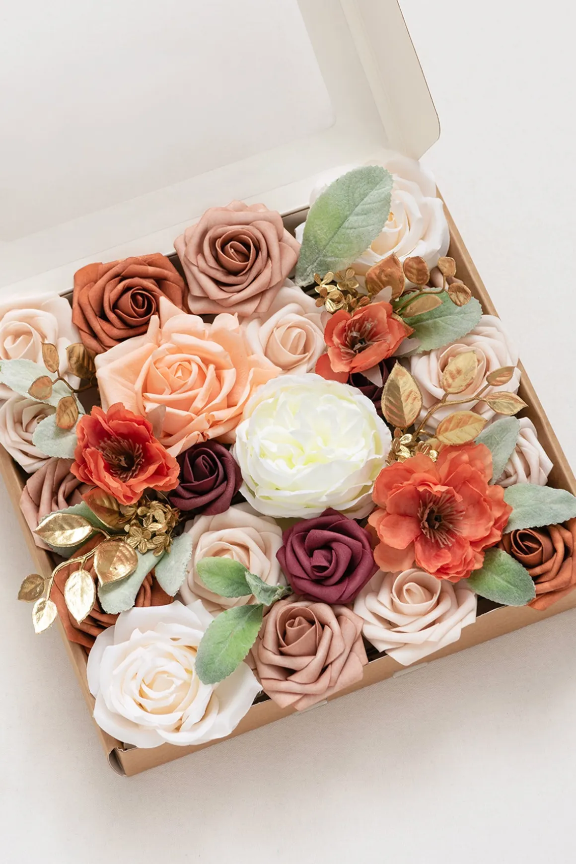 Orange & Terracotta Designer Flower Boxes