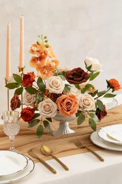 Orange & Terracotta Designer Flower Boxes
