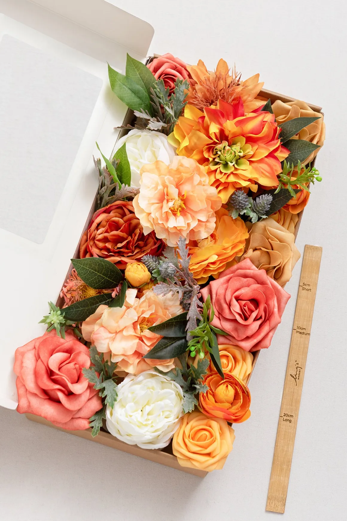 Orange & Terracotta Designer Flower Boxes