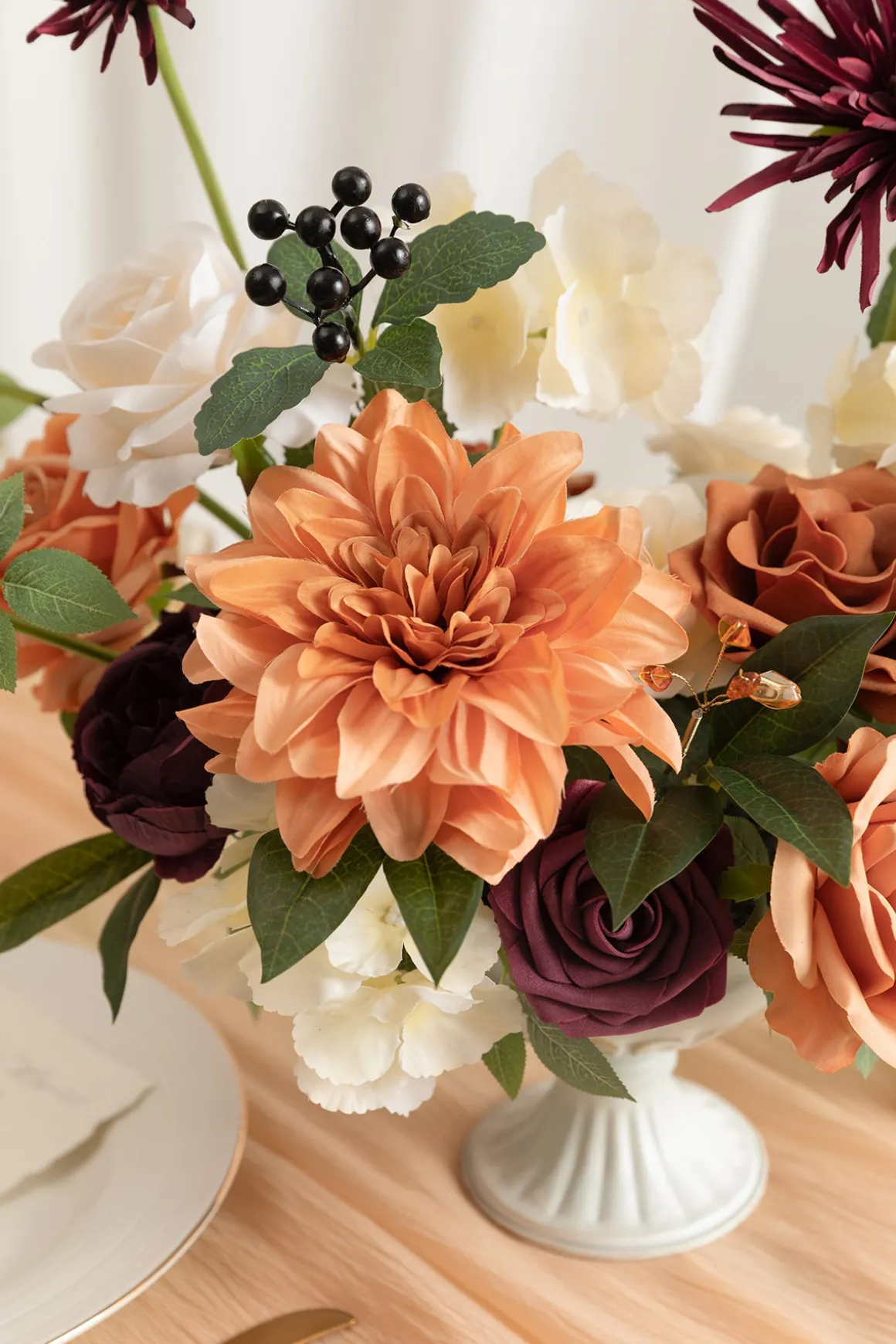 Orange & Terracotta Designer Flower Boxes