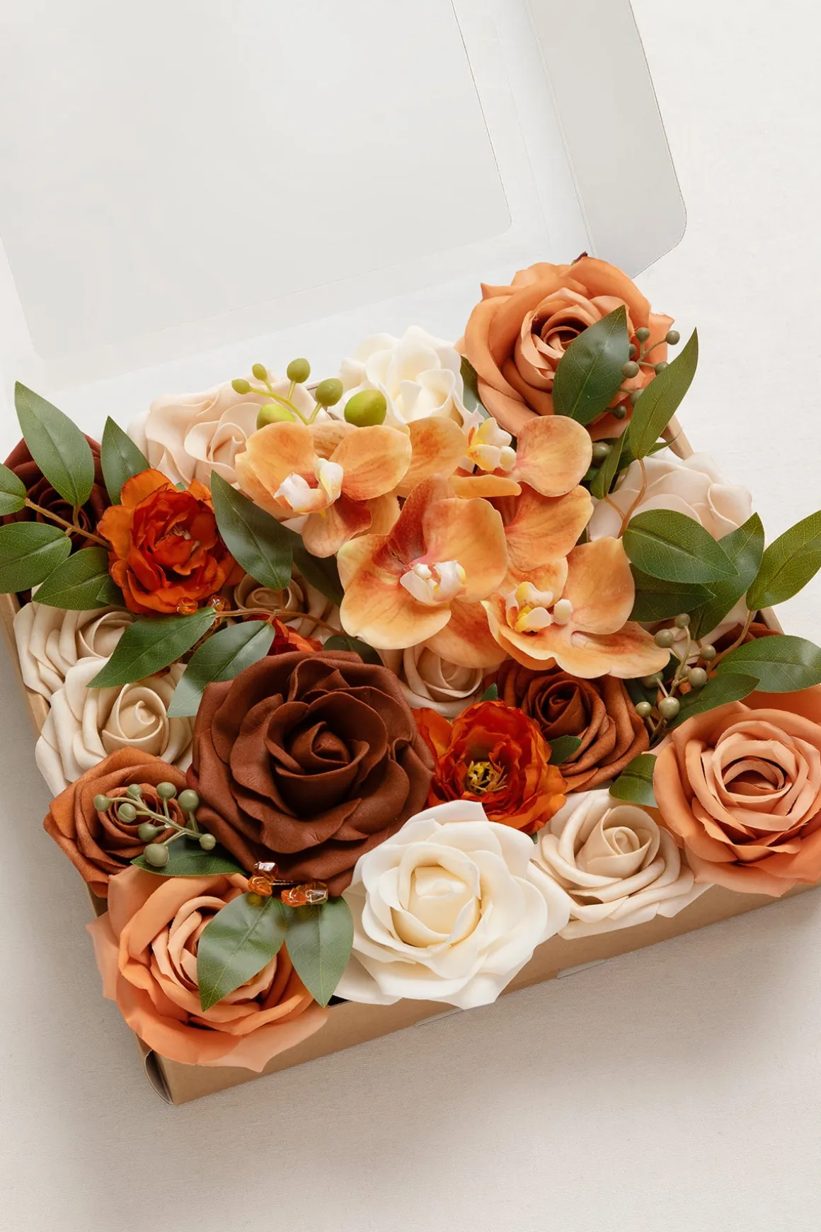 Orange & Terracotta Designer Flower Boxes
