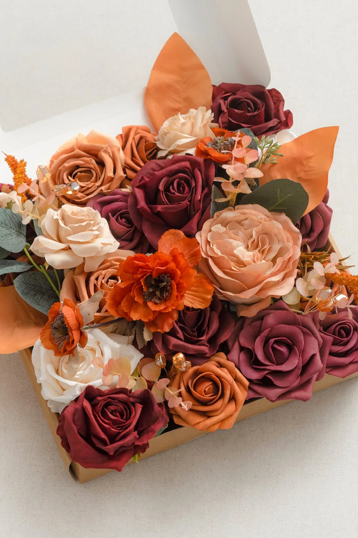 Orange & Terracotta Designer Flower Boxes
