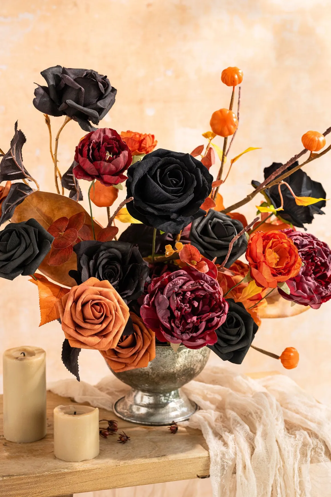 Orange & Terracotta Designer Flower Boxes