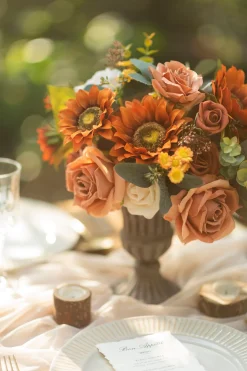 Orange & Terracotta Designer Flower Boxes