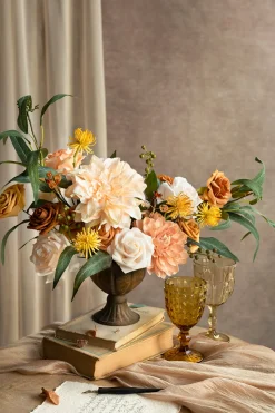 Orange & Terracotta Designer Flower Boxes