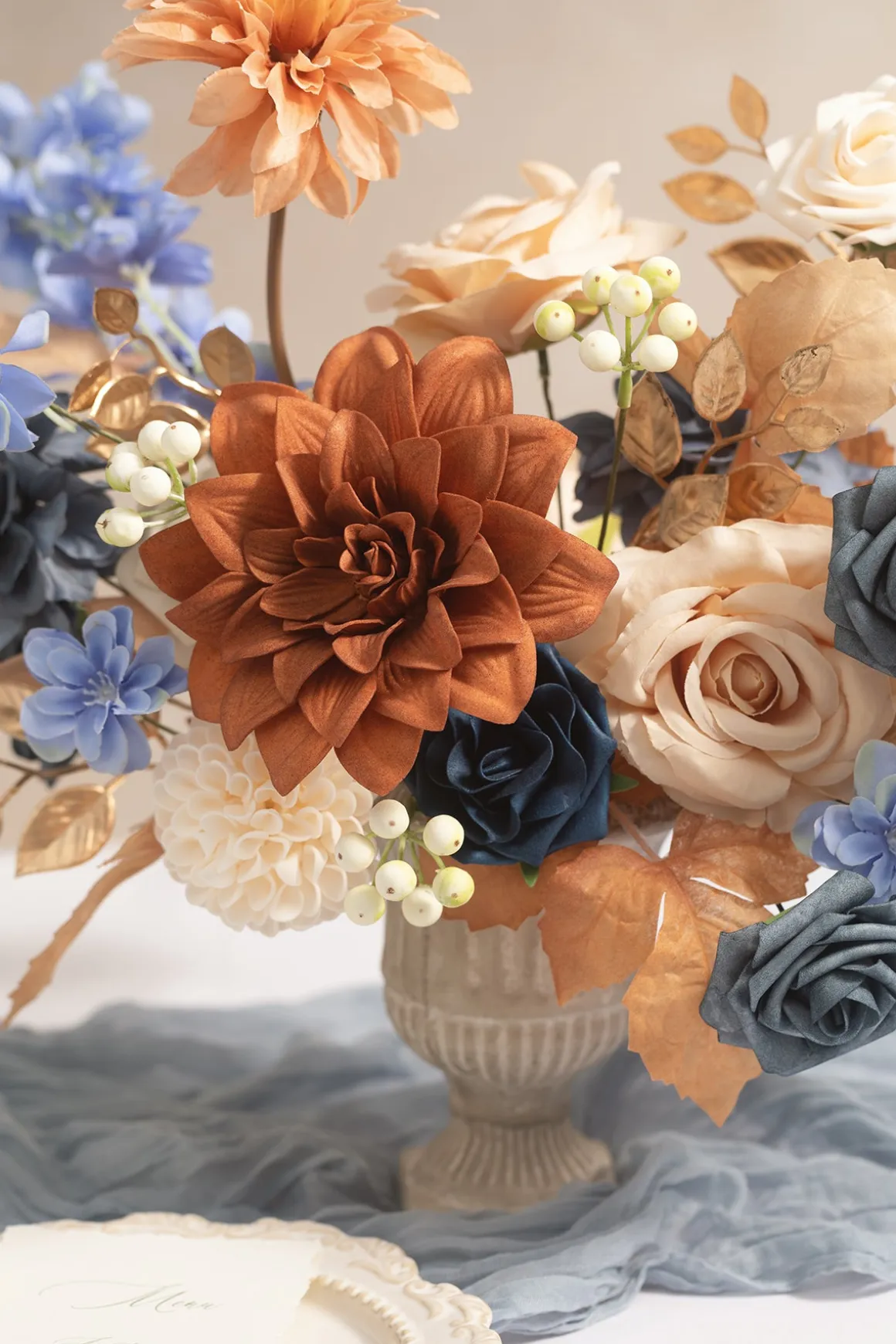 Orange & Terracotta Designer Flower Boxes
