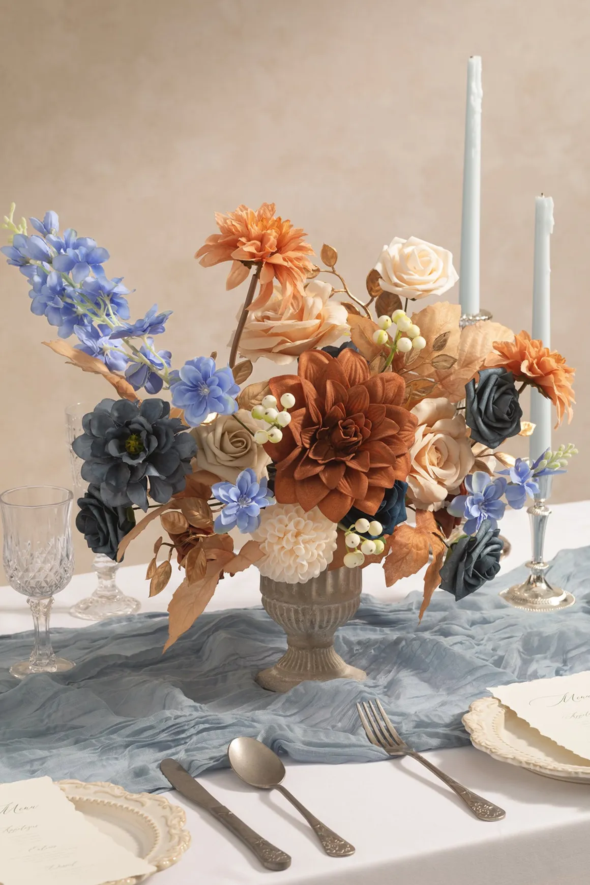 Orange & Terracotta Designer Flower Boxes