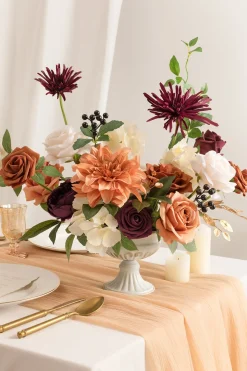 Orange & Terracotta Designer Flower Boxes