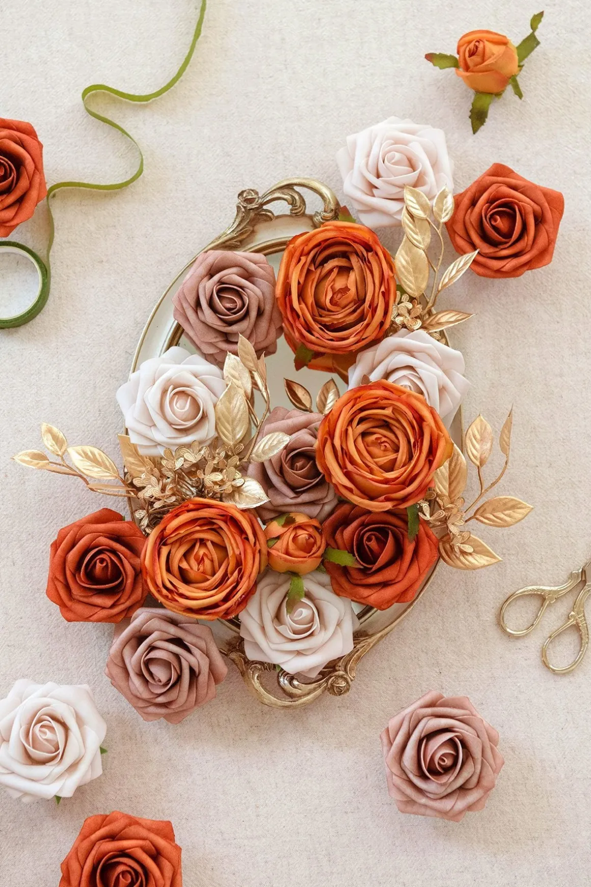 Orange & Terracotta Designer Flower Boxes