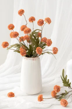 Pompon Mum with Stem