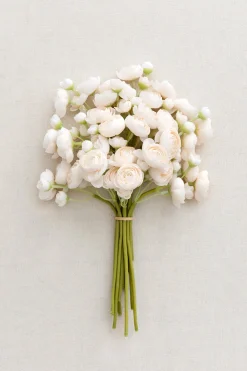 Ranunculus Flowers with Stem - Pink Shade (18pcs) | Clearance