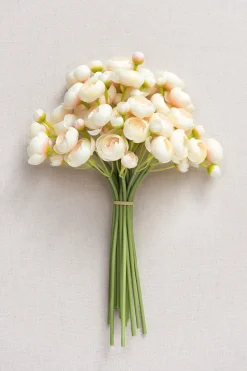 Ranunculus Flowers with Stem - Pink Shade (18pcs) | Clearance