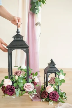 Reception Decor Package in Romantic Marsala