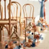 Reception Decor Package in Russet Orange & Denim Blue