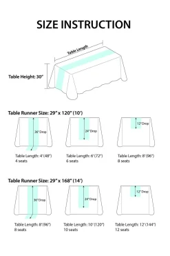 Romantic Sheer Table Runner 29