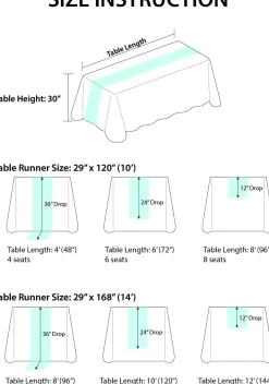 Romantic Sheer Table Runner 29