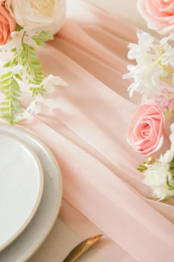 Romantic Sheer Table Runner 29