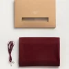 Romantic Sheer Table Runner 29"w x 14FT - Burgundy
