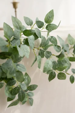 Rose Leaf Garland in Sage