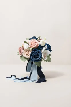 Round Bridesmaid Bouquets in 7" Round (Set of 4)