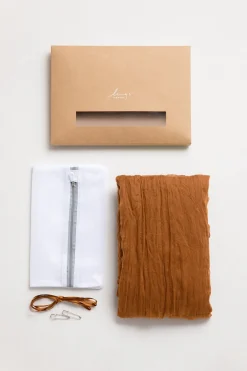 Rustic Gauze Cheesecloth Table Runner 35