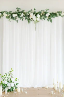 Sheer Backdrop Curtain Panels 60