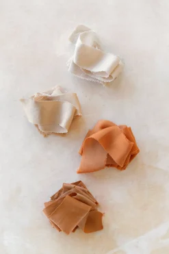 Sheer Frayed Chiffon Ribbons 1.5
