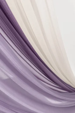 Sheer Wedding Arch Draping 30