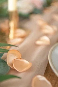 Silk Rose Petals