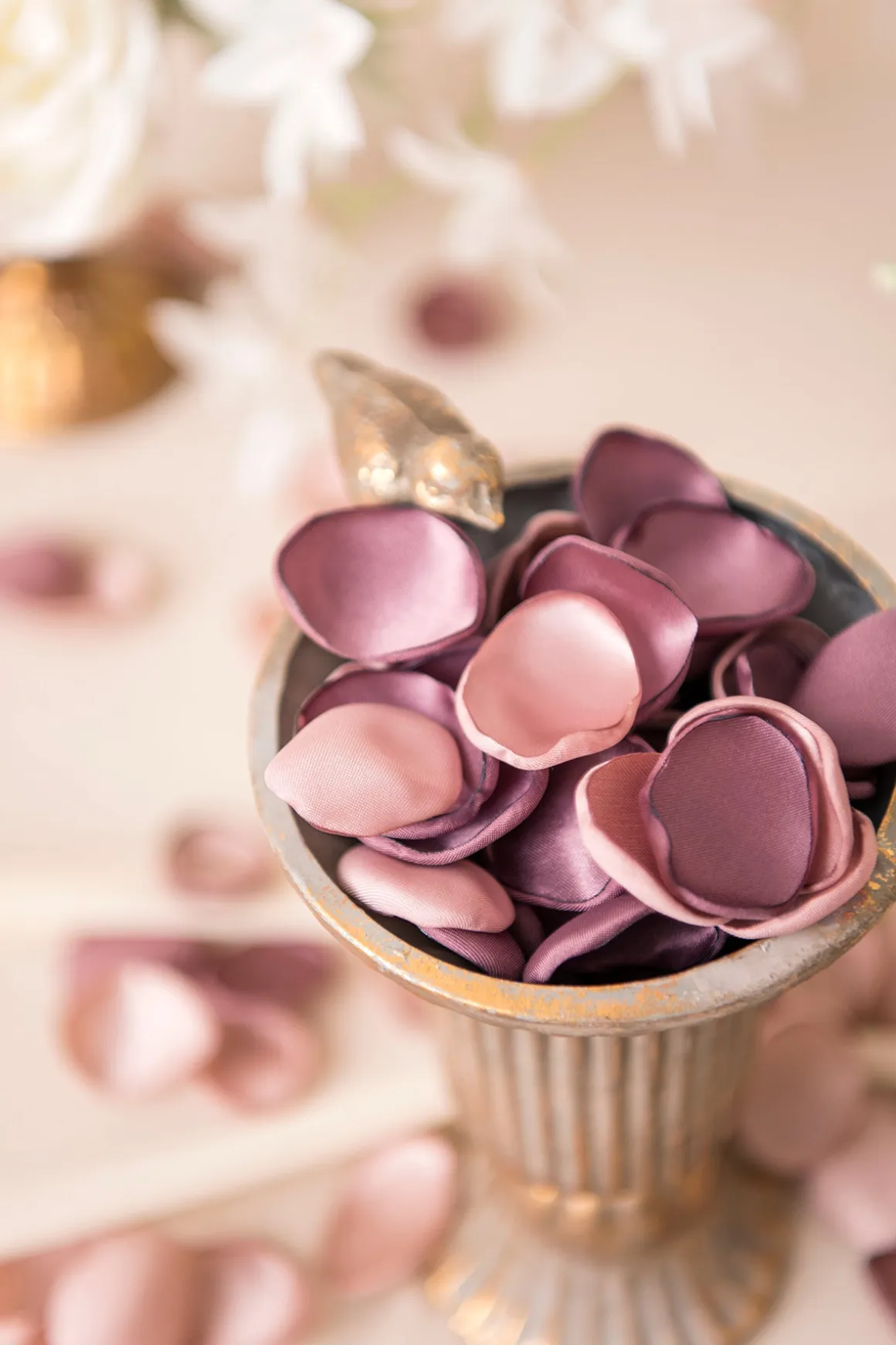 Silk Rose Petals