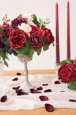 Silk Rose Petals
