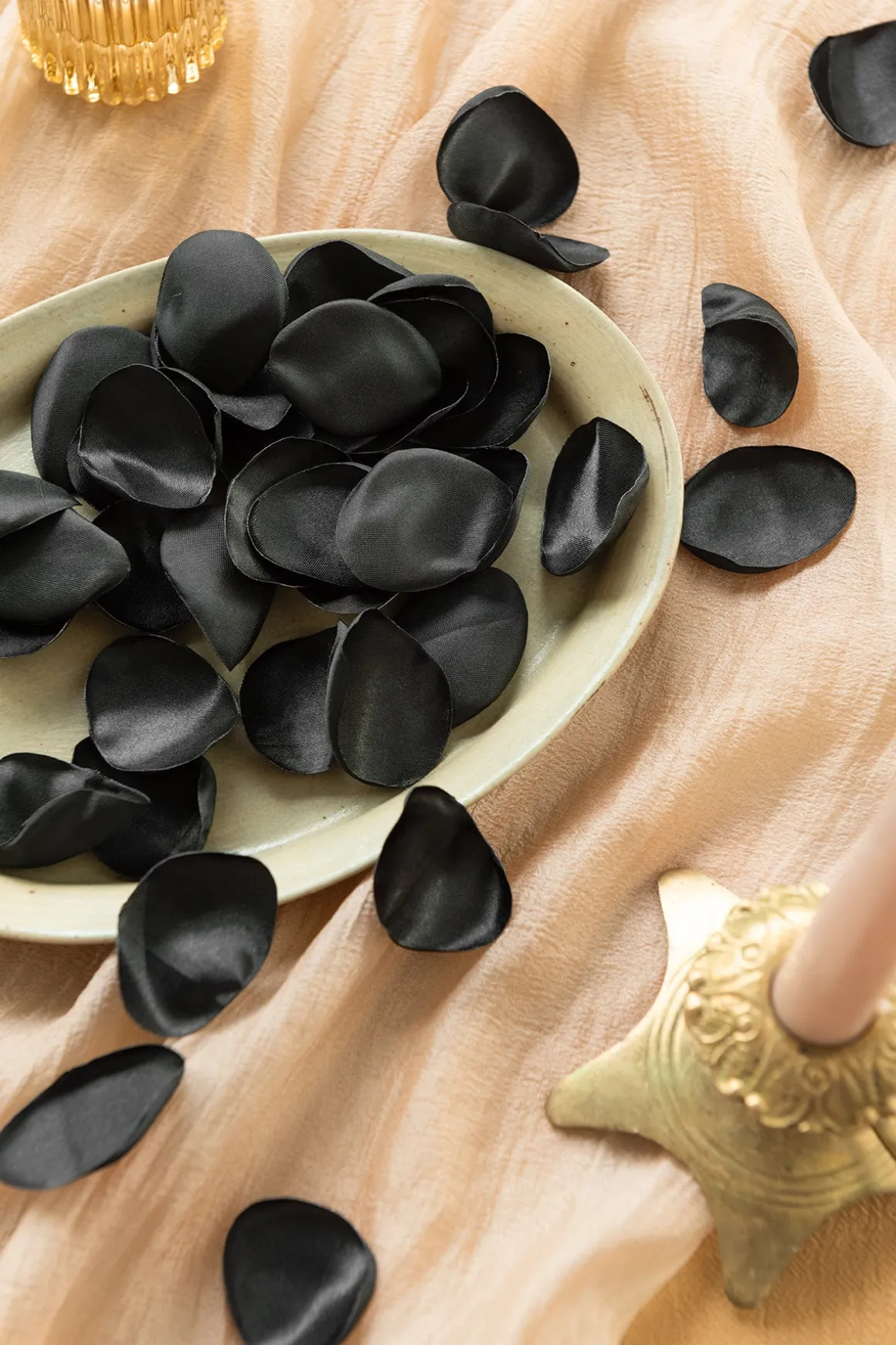 Silk Rose Petals