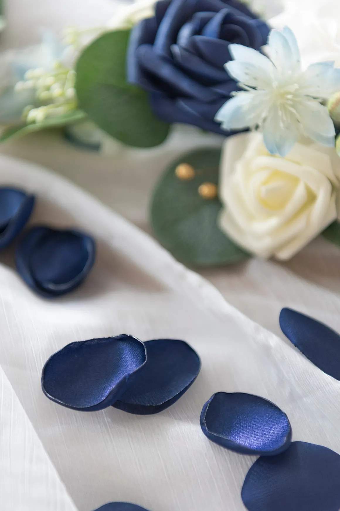 Silk Rose Petals