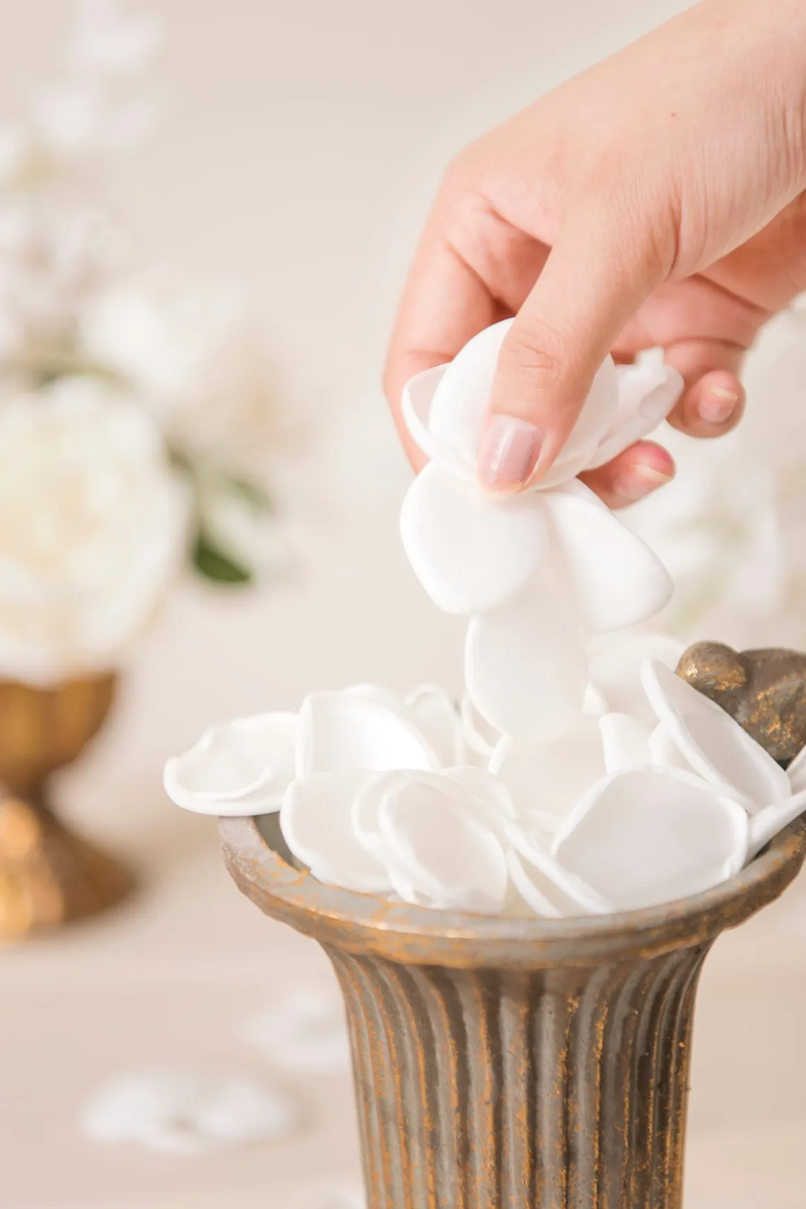 Silk Rose Petals