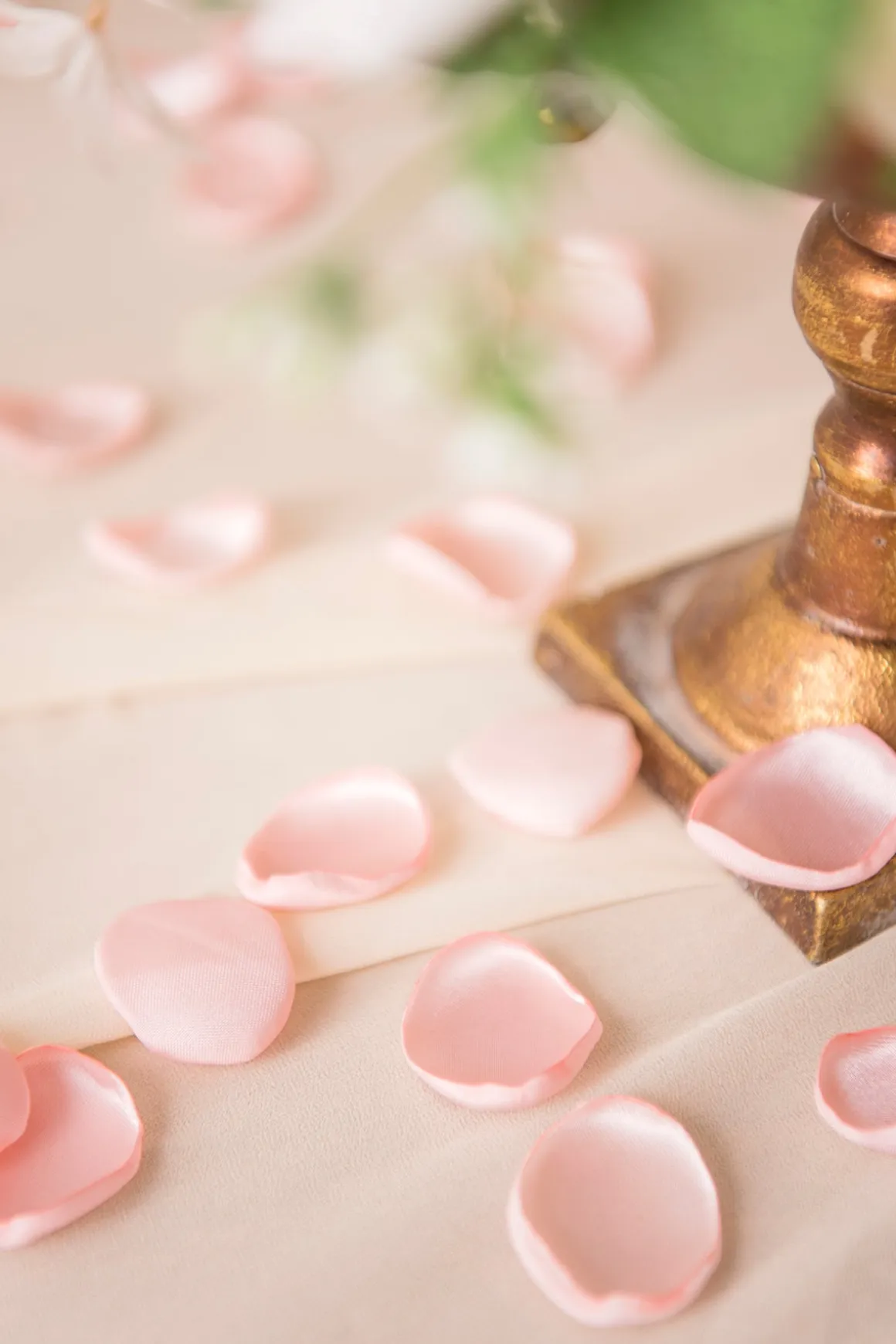 Silk Rose Petals