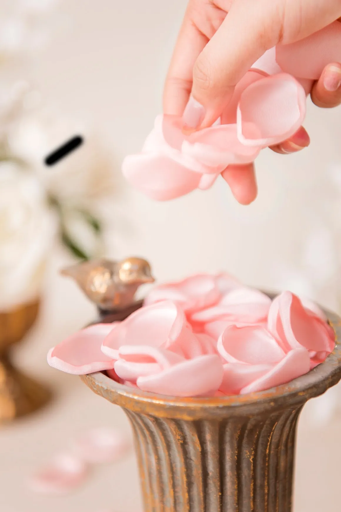Silk Rose Petals