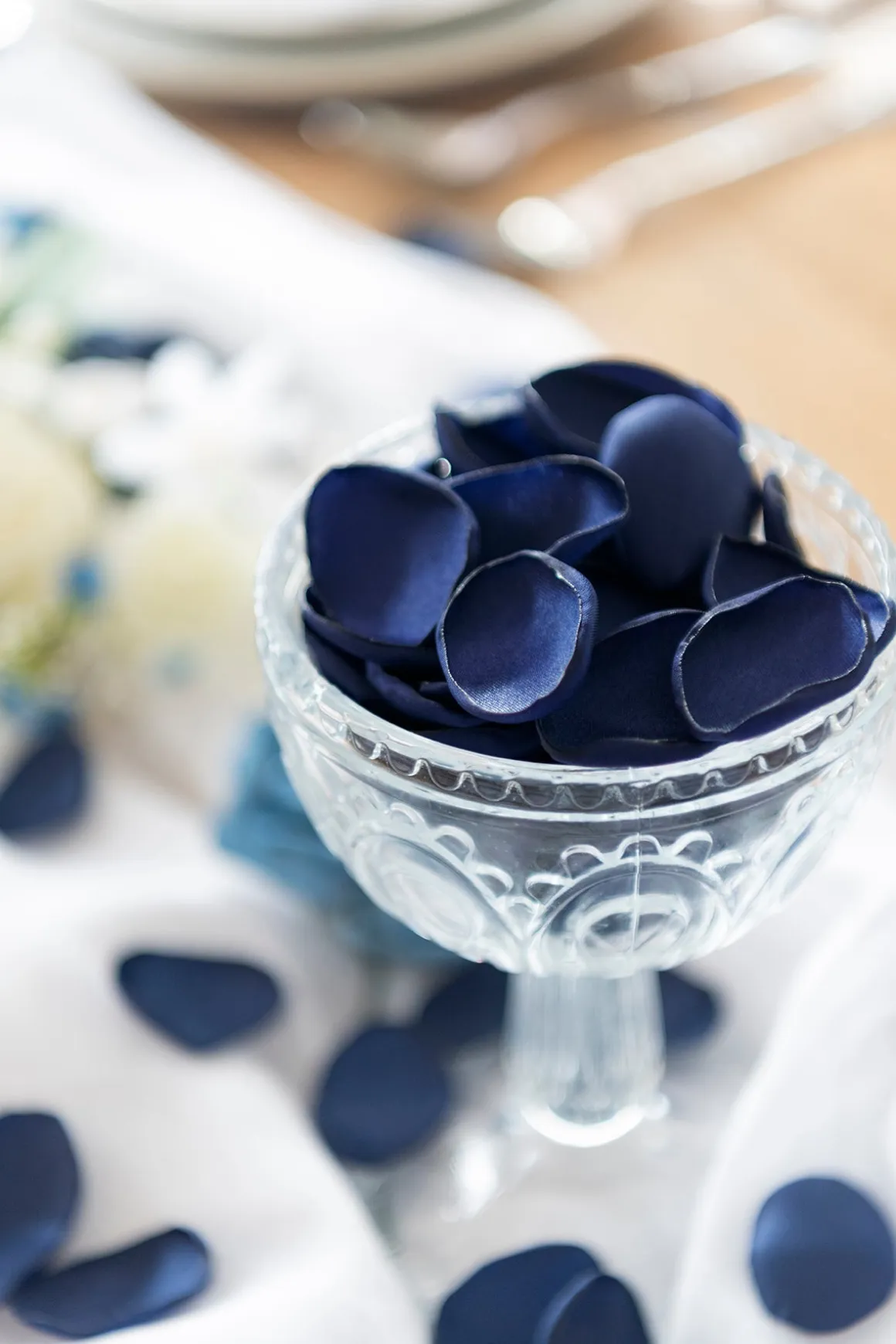 Silk Rose Petals