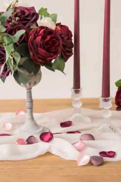 Silk Rose Petals