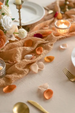 Silk Rose Petals